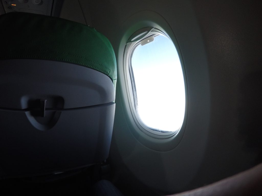 View from an aircraft window